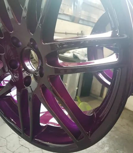 Dark Violett Lasur Hochglanz: Produktbild