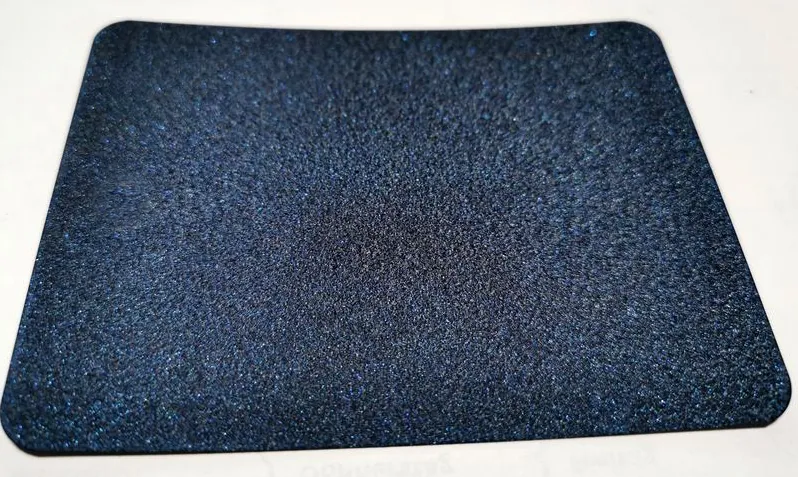 Schwarzblau Feinstruktur Matt Metallic: Produktbild