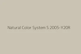 NCS-S-2005-Y20R: Produktbild