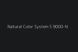 NCS-S-9000-N Matt: Produktbild