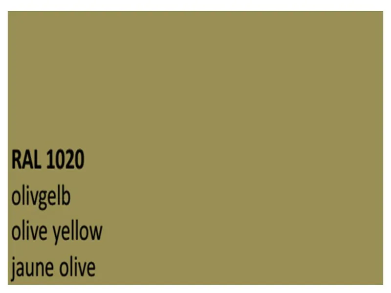 RAL 1020 Olivgelb: Produktbild