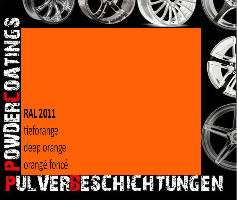 RAL 2011 Tieforange: Produktbild