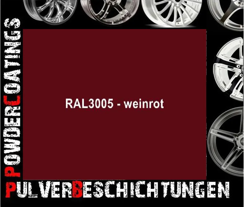 RAL 3005 Weinrot: Produktbild