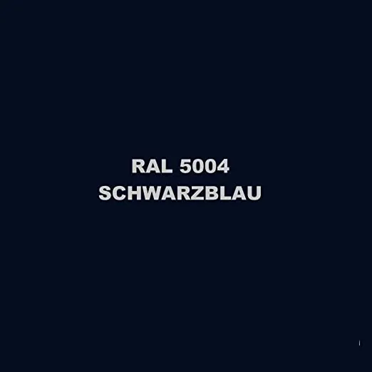 RAL 5004 Schwarzblau: Produktbild