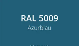 RAL 5009 Azurblau: Produktbild