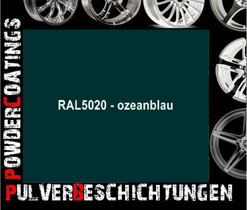 RAL 5020 Ozeanblau: Produktbild