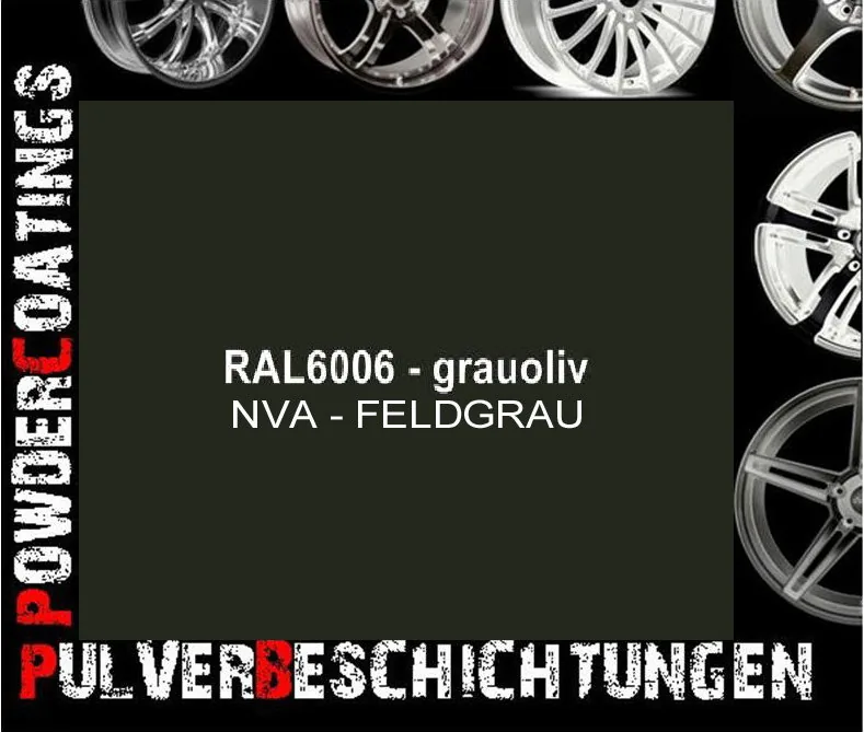 RAL 6006 Grauoliv NVA Feldgrau: Produktbild
