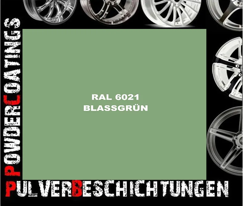 RAL 6021 Blassgrün: Produktbild
