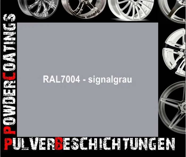 RAL 7004 Signalgrau: Produktbild