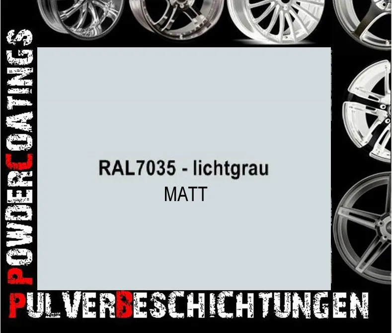RAL 7035 Lichtgrau Matt Feinstruktur: Produktbild
