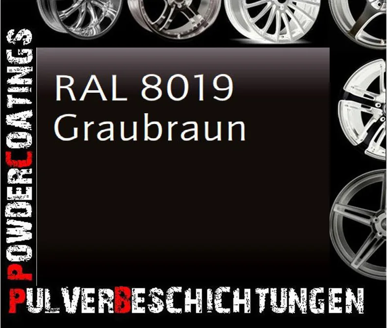 RAL 8019 Graubraun: Produktbild