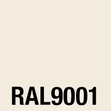 RAL 9001 Cremeweiß Matt Feinstruktur: Produktbild