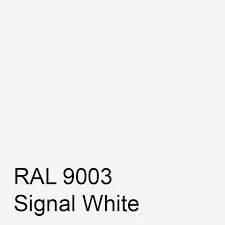 RAL 9003 Signalweiß Matt: Produktbild