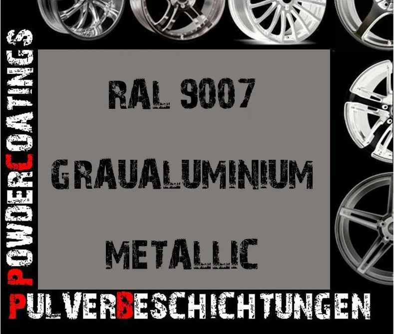 RAL 9007 Graualuminium: Produktbild