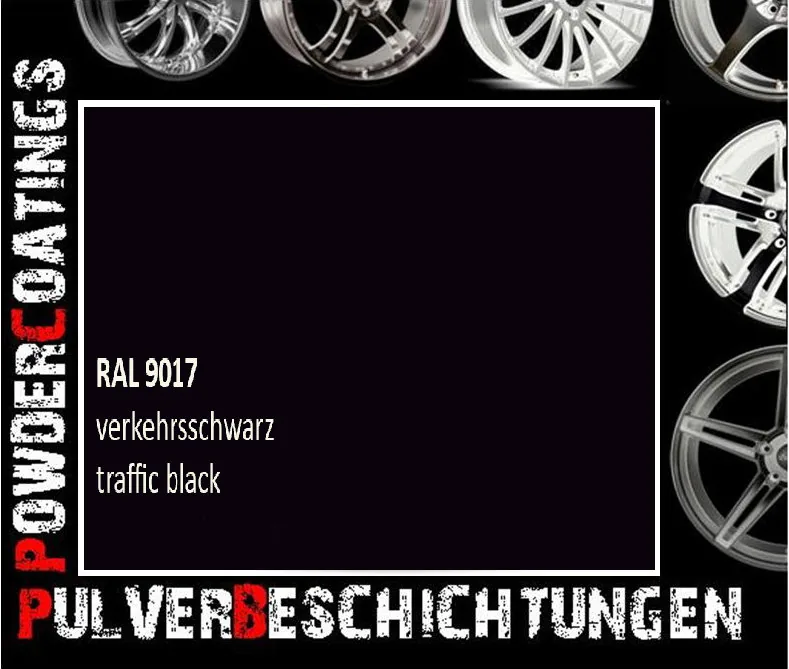 RAL 9017 Verkehrsschwarz: Produktbild